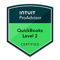 QuickBooks Level 2 Certified badge